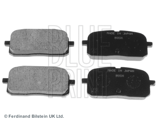 Brake Pad Set, disc brake (ADT34267)