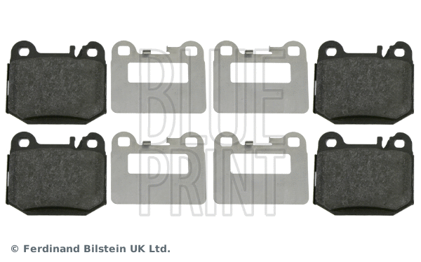 Brake Pad Set, disc brake (ADU174221)