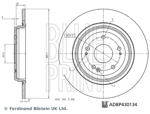 Brake Disc (ADBP430134)