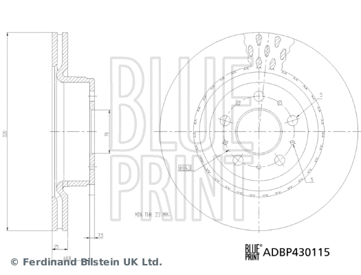 Brake Disc (ADBP430115)