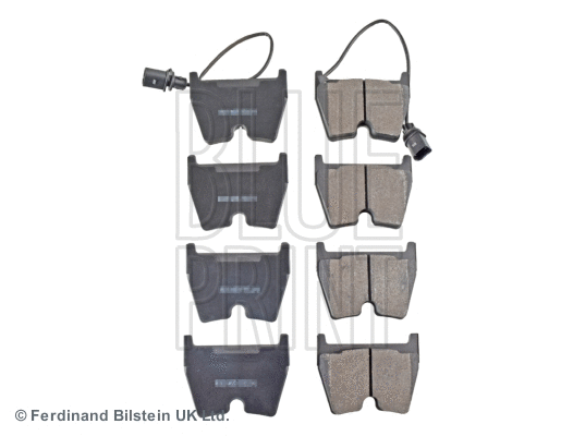 Brake Pad Set, disc brake (ADV184266)