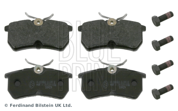 Brake Pad Set, disc brake (ADF124216)
