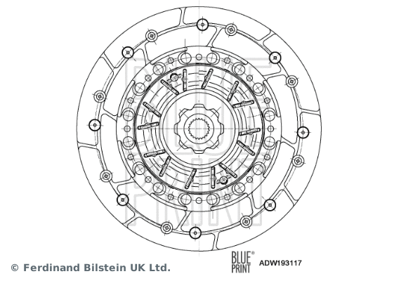 Clutch Disc (ADW193117)