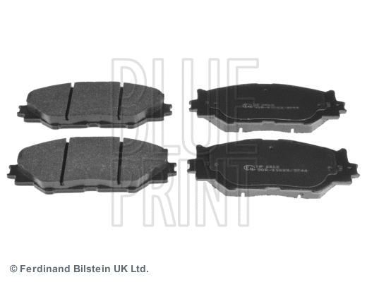 Brake Pad Set, disc brake (ADT342163)