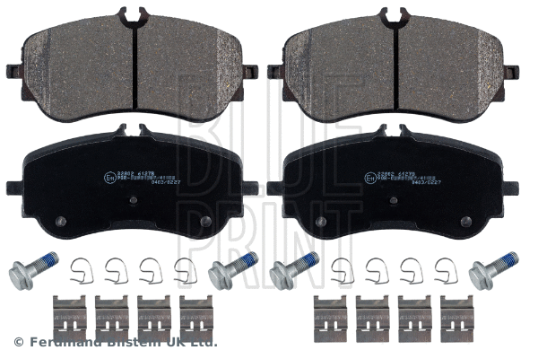 Brake Pad Set, disc brake (ADV184264)