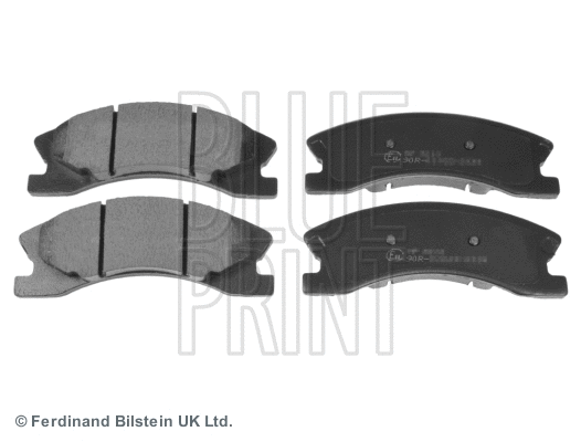 Brake Pad Set, disc brake (ADA104217)