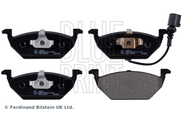 Brake Pad Set, disc brake (ADV184201)