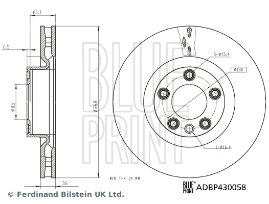 Brake Disc (ADBP430058)