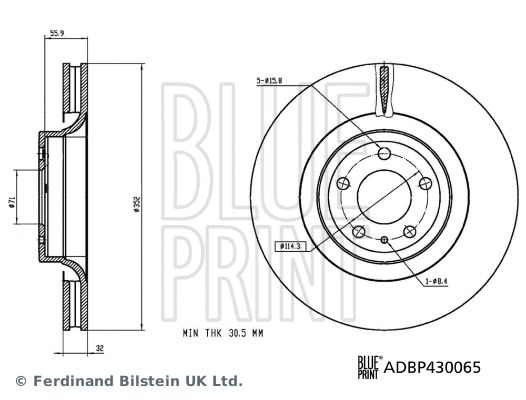 Brake Disc (ADBP430065)