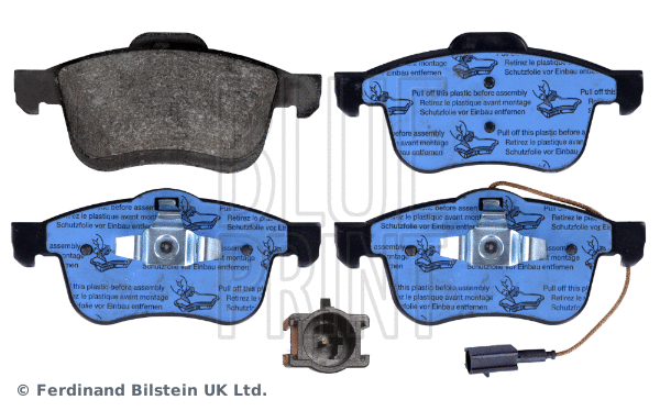 Brake Pad Set, disc brake (ADL144215)