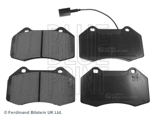 Brake Pad Set, disc brake (ADL144208)