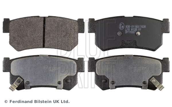 Brake Pad Set, disc brake (ADG04262)