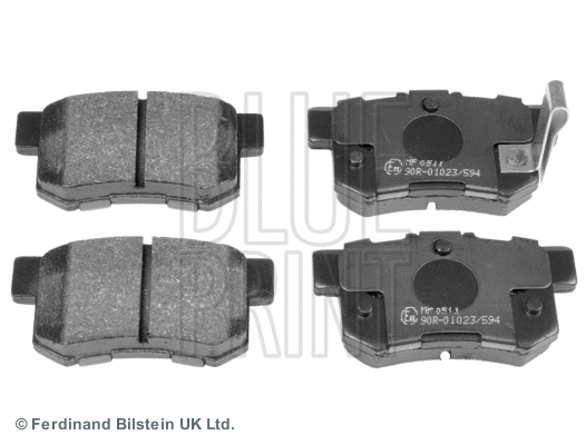 Brake Pad Set, disc brake (ADL144212)