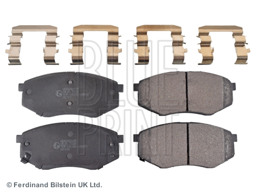 Brake Pad Set, disc brake (ADG042125)