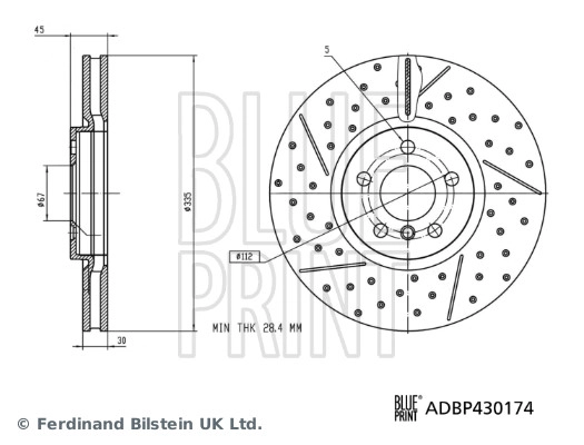Brake Disc (ADBP430174)