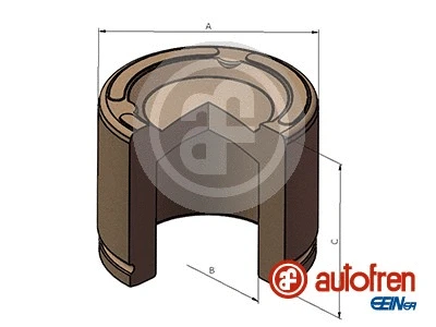 Piston, brake caliper (D025496)