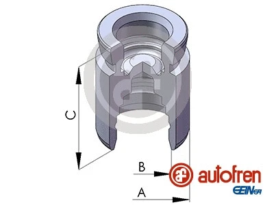 Piston, brake caliper (D02568)