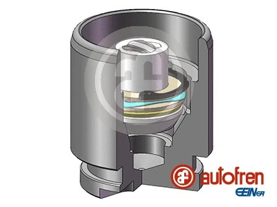 Piston, brake caliper (D025119K)
