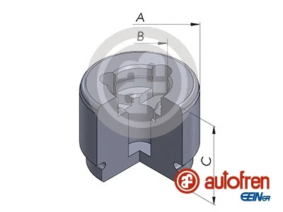 Piston, brake caliper (D025411)