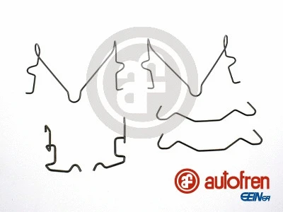 Accessory Kit, disc brake pad (D43075A)