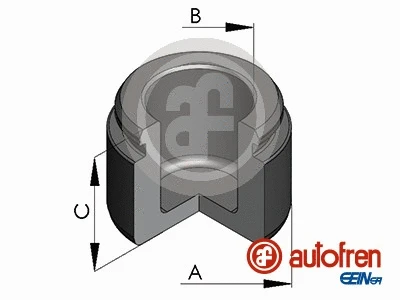 Piston, brake caliper (D025788)