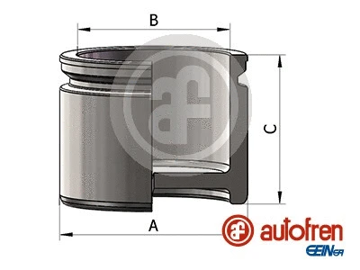 Piston, brake caliper (D025761)