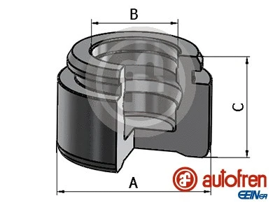 Piston, brake caliper (D025771)