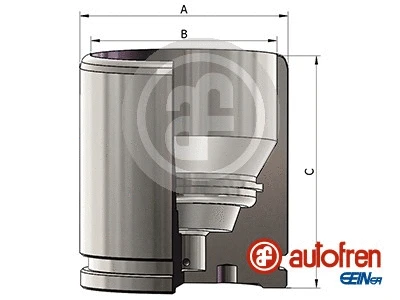 Piston, brake caliper (D025681)