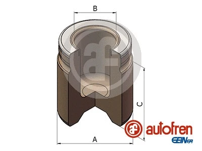 Piston, brake caliper (D025592)
