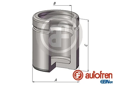 Piston, brake caliper (D025507)