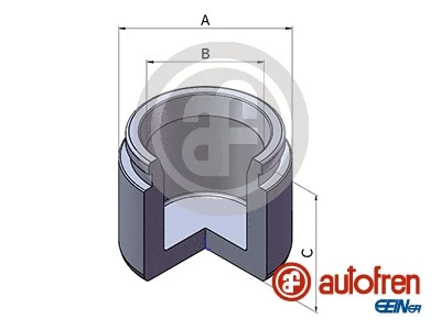 Piston, brake caliper (D025446)