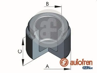 Piston, brake caliper (D025369)