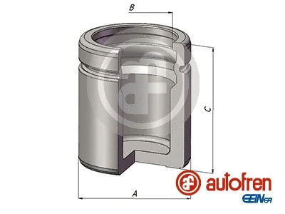 Piston, brake caliper (D025615)