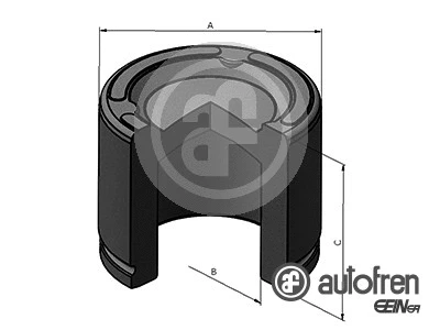 Piston, brake caliper (D025461)