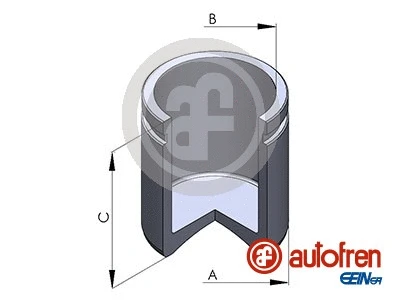 Piston, brake caliper (D025576)