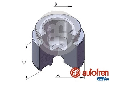 Piston, brake caliper (D025271)