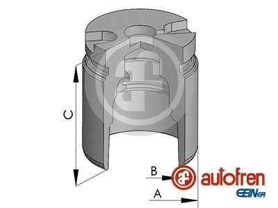 Piston, brake caliper (D025441)