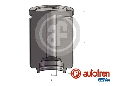 Piston, brake caliper (D025583)
