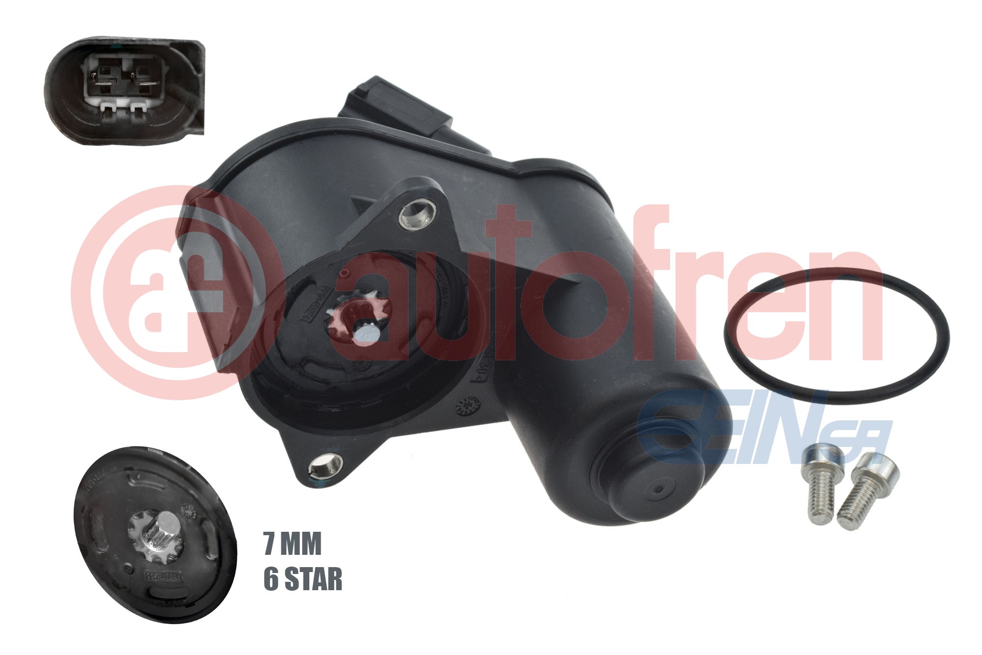 Control Element, parking brake caliper (DEPB018)