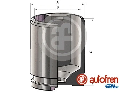 Piston, brake caliper (D025536)