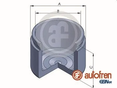 Piston, brake caliper (D025421)