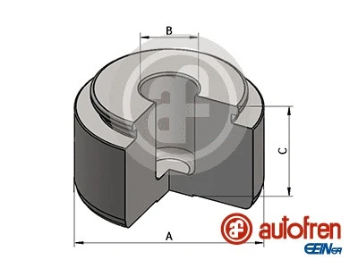 Piston, brake caliper (D025749)