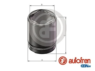 Piston, brake caliper (D025684)