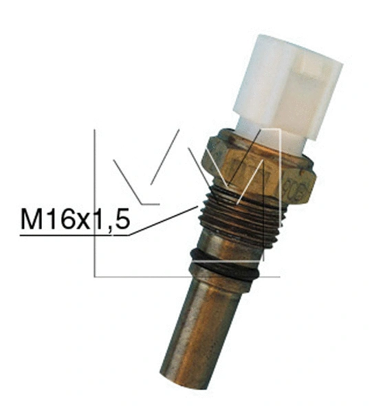 Sensor, coolant temperature (090605328)