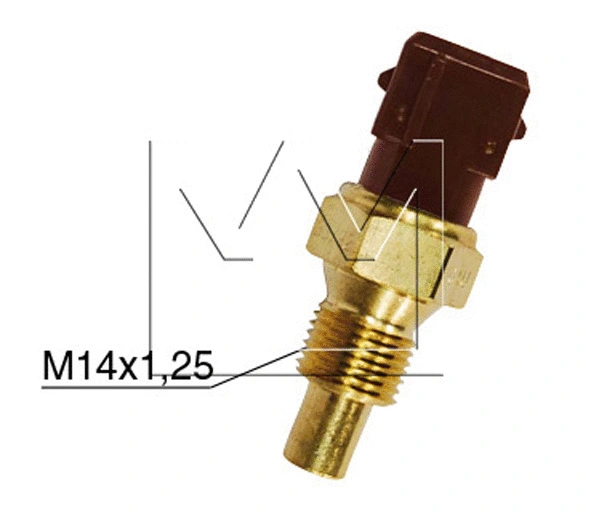 Sensor, coolant temperature (090600121)