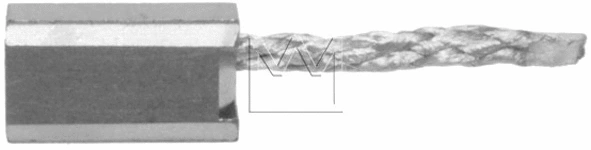 Holder, carbon brushes (087070040)