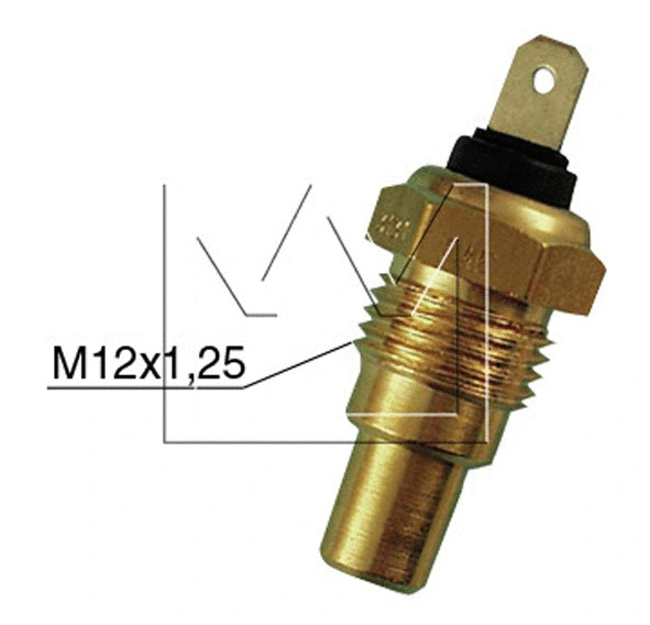 Sensor, coolant temperature (090600221)