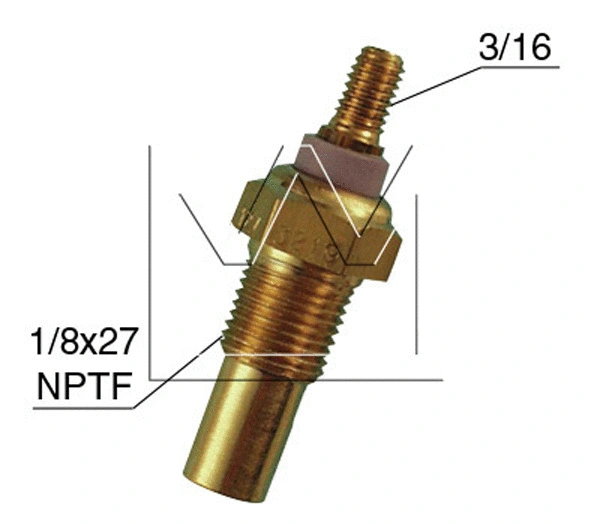 Sensor, coolant temperature (090600231)