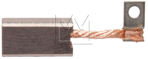 Carbon Brush, starter (087069100)