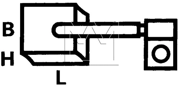 Holder, carbon brushes